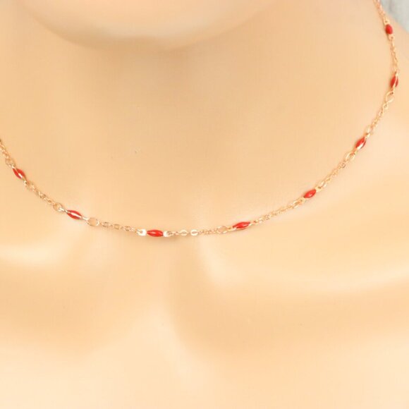 Minimalist Necklace Chain, Elegant Jewelry for Women & Girls | MLCRC1903 - Picture 1 of 10